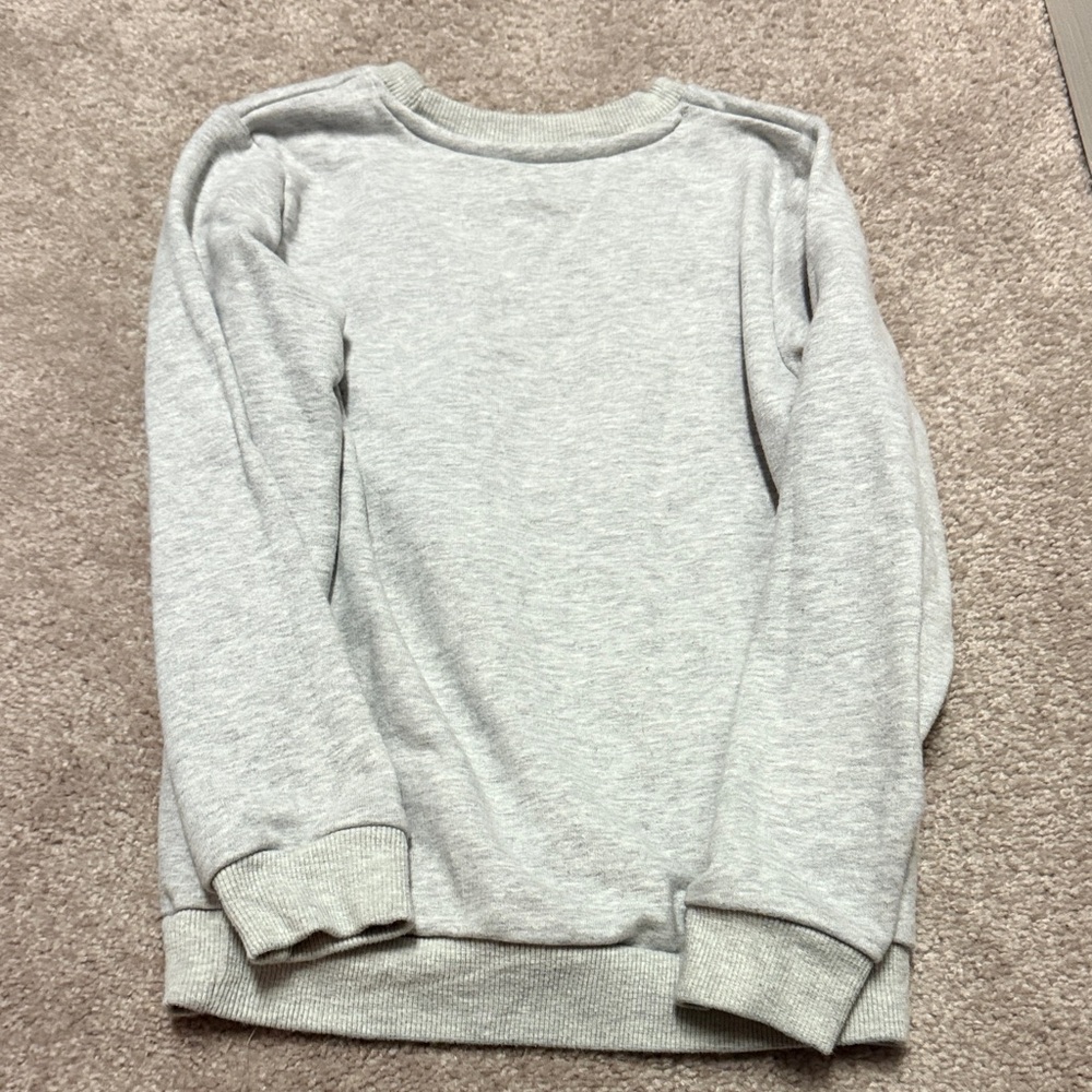 6T Unicorn Sweatshirts Set - Gray and Pink - Picture 3 of 6